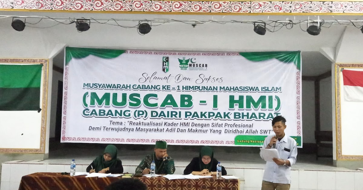 HMI pemkot mukomuko Gelar Musyawarah Cabang